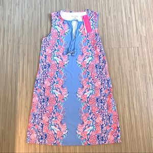 NWT Lilly Pulitzer Johana Cover-Up in Blue Peri Size S or XS